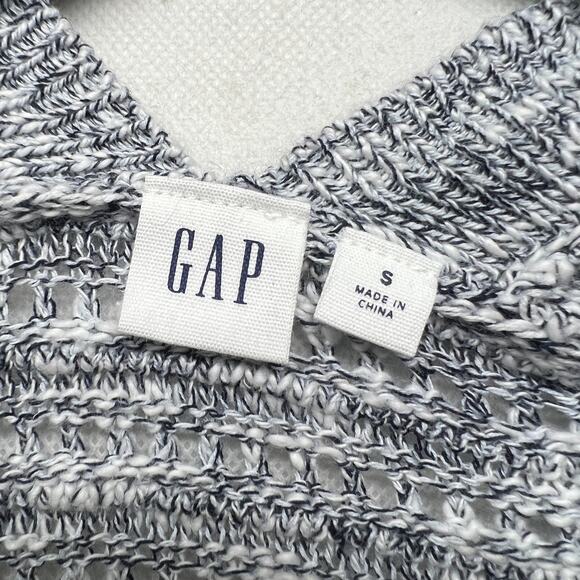 Gap Open Front Blue Long Sleeve Women's Cardigan Size Small Natural & Breathable - Picture 2 of 12